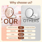 Daughter Gift from Mom,Birthday Gifts for Daughter Adult,Gifts for Granddaughter,Daughter Wedding Gift from Mom to My Daughter Makeup Compact Mirror,Inspiration Makeup Compact Mirror