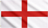 Second Ave England Flag 5Ft X 3Ft Large Double Sided with Brass Eyelets English World Cup Euros St Geroge'S Flag