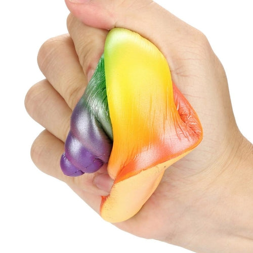 15cm Squishy Poo Rainbow Conch Relieve Anxiet