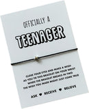 Teenager Gift | 13 Wish Bracelet | Gift for 13Th Birthday | Teen Birthday Gift | Officially a Teenager Present