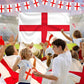 England Flag 3Ft X 5Ft England Flags Bunting St Georges Flag Bunting Flags Football Bunting England Bracelets England Flag Bunting St Georges Party Decorations