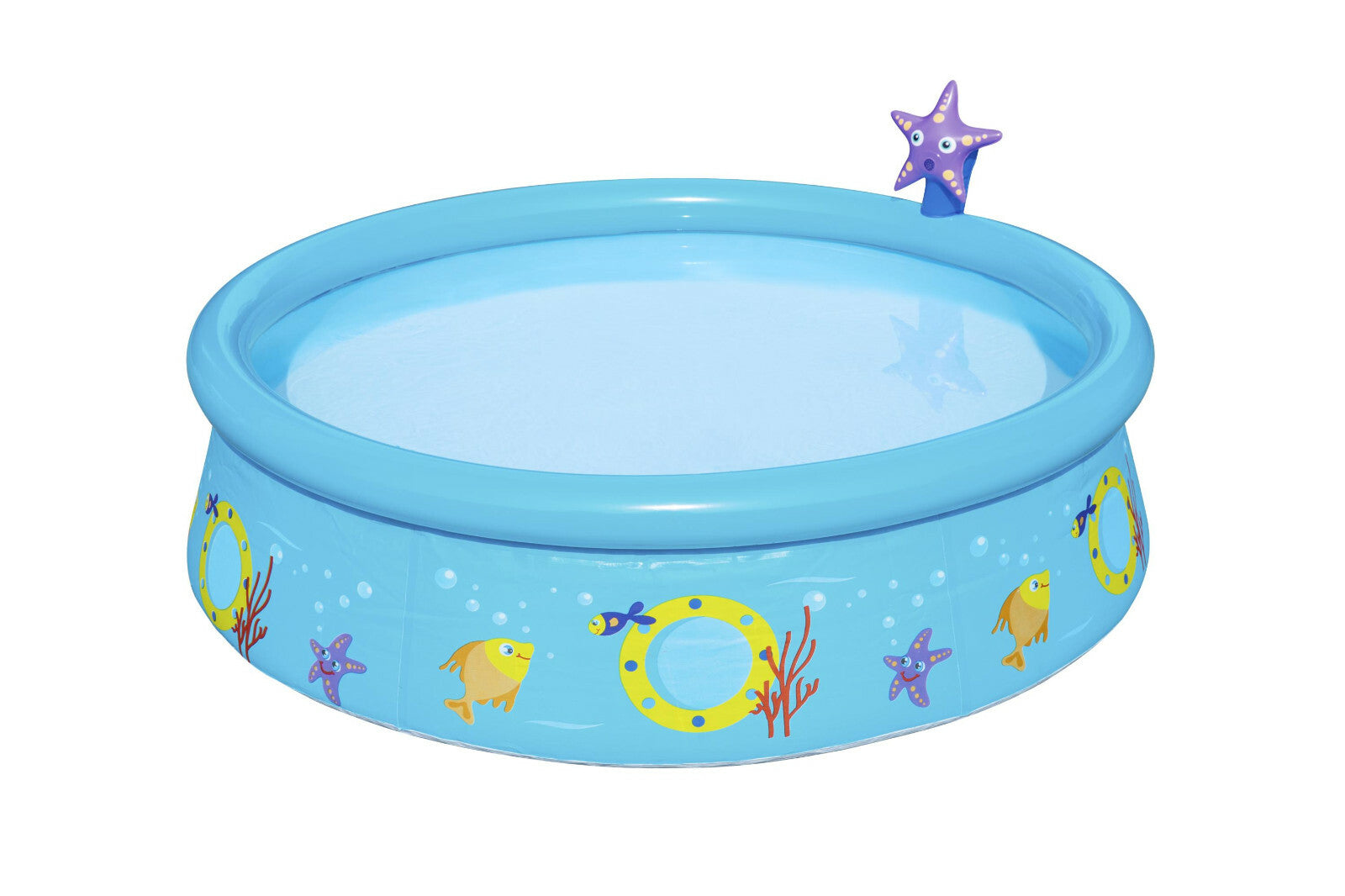 Large 5FT Kids Swimming Pool Outdoor Garden Summer Spray Paddling Pools Play Set