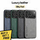 For Iphone 17 16 15 14 13 Pro Max Shockproof Magnetic Leather Black Case Cover