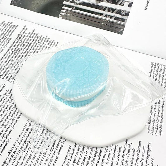 Squishy Stress Relief Toy Hamburger Pinching Cookies Decompression Venting Toy Anxiety Relaxation Office Desktop Accessory