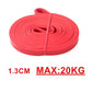 Bold Sports Elastic Belt Pull-Up Auxiliary Men'S and Women'S Gym Pilates Exercise Equipment Rubber Fitness Resistance Belt