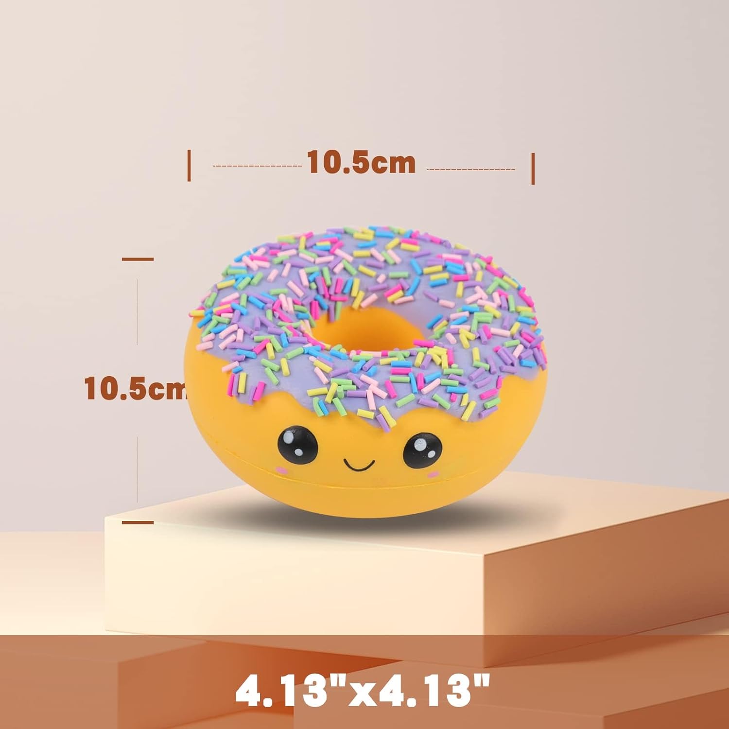 Donut Squishies Slow Rising Squishys Toy for Kids Soft Doughnuts Scented Stress Relief Realistic Cute Squeeze Squish Toy