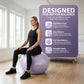 EXERCISE GYM BALL SWISS PILATES YOGA CORE TRAINING PREGNANCY BIRTHING ANTI-BURST