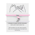 2Pcs/Set Romantic Heart Magnetic Attract Couple Bracelet for Women Men Fashion Braided Rope Matching Bracelet Friendship Jewelry