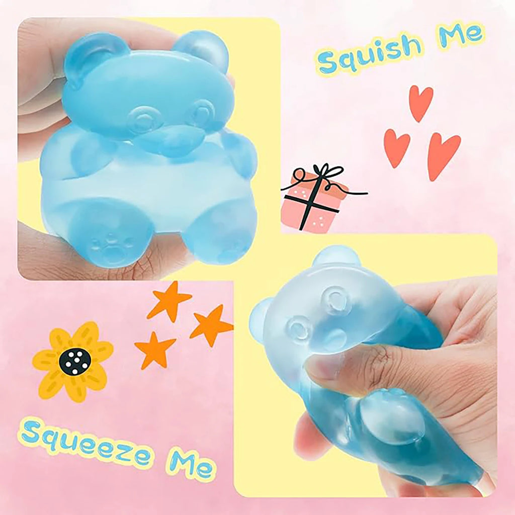 Little Bear Maltose Pinch Stress Relief Ball Stress Relief Toy Pinch Music Stress Relief Tool Slow Rebound