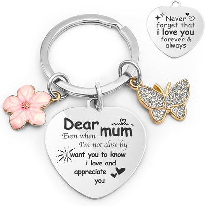 Mum Gifts,Keyring Presents for Mum Birthday Gifts, Mummy Gifts, Mothers Day Gifts.