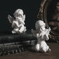 Home Decor Resin Angel Sculpture American Style Statue for Living Room Tabletop Desktop Office Decorations Ornament Gift Ideas