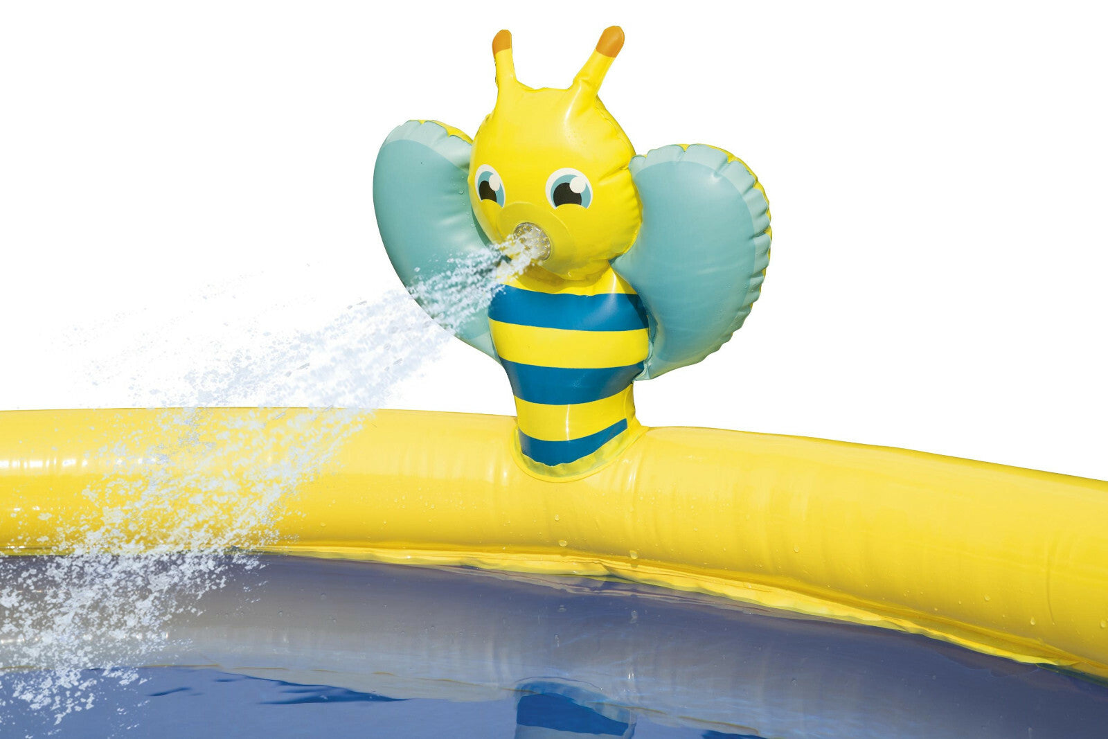 Large 5FT Kids Swimming Pool Outdoor Garden Summer Spray Paddling Pools Play Set