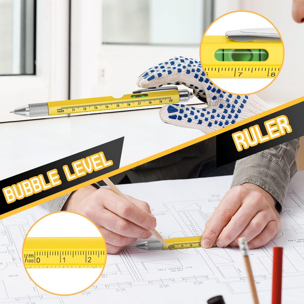 Father S Day Gifts, Gifts for Men Dad Gifts, 9 in 1 Multi Tool Pen, Father S Day Gifts from Daughter/Son, Mens Gifts Gadgets for Men, Stocking Fillers