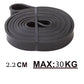 Bold Sports Elastic Belt Pull-Up Auxiliary Men'S and Women'S Gym Pilates Exercise Equipment Rubber Fitness Resistance Belt