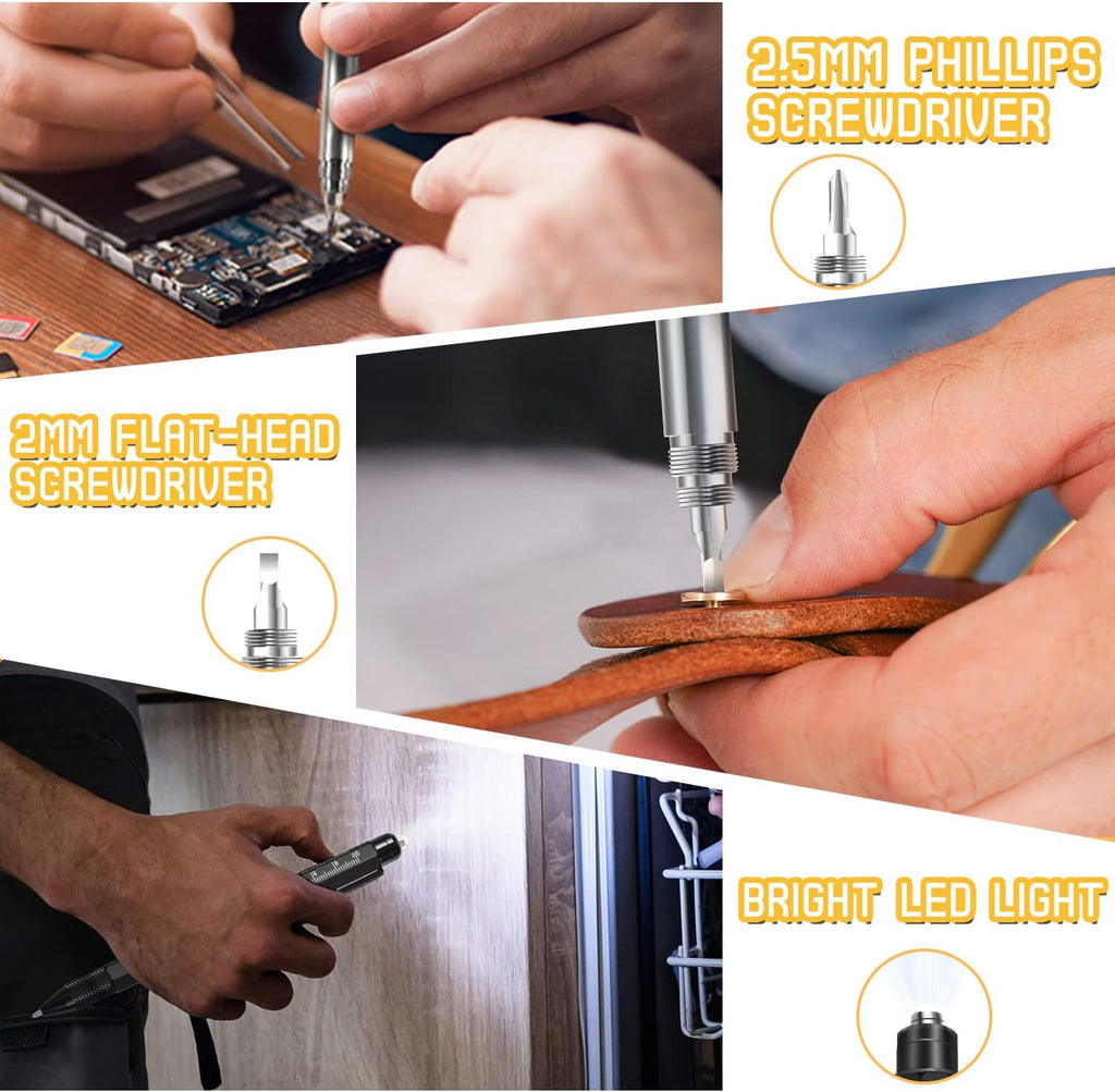 Father Day Gifts, Gifts for Men Dad Gifts, 9 in 1 Multi Tool Pen, Father Day Gifts from Daughter/Son, Mens Gifts Gadgets for Men, Stocking Fillers