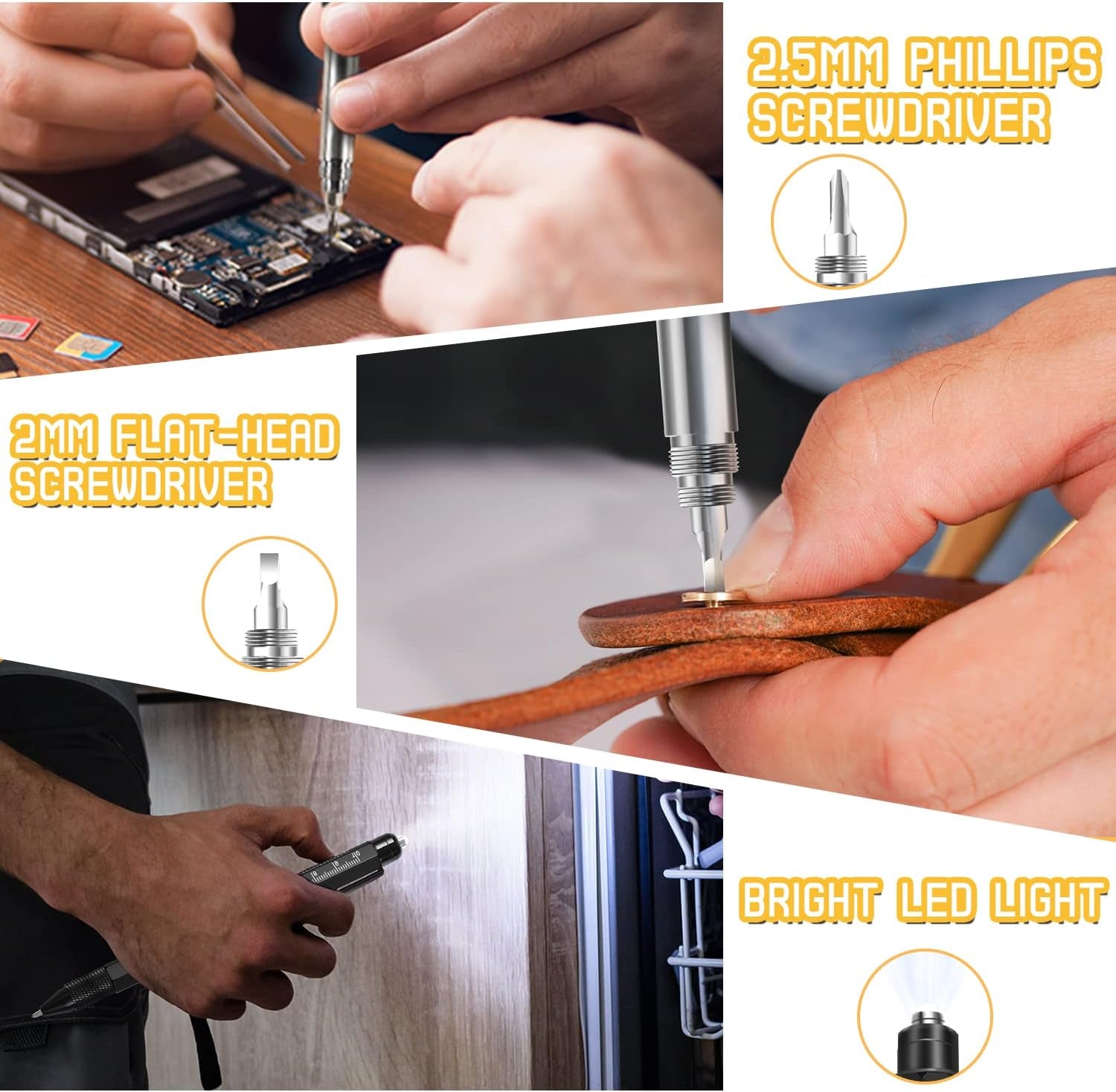 Father Day Gifts, Gifts for Men Dad Gifts, 9 in 1 Multi Tool Pen, Father Day Gifts from Daughter/Son, Mens Gifts Gadgets for Men, Stocking Fillers