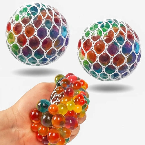 Squishy Stress Ball Squeeze Toy Set (2 Pcs)