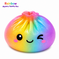 Rainbow 1 PC Mystery Squishy Bun Soft Kawaii Stress Relief Fidget Toy